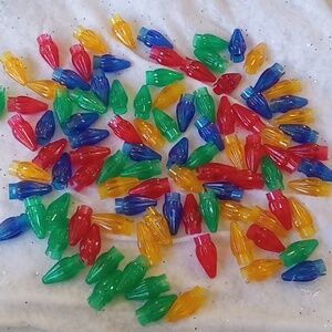 100 1.5" christmas light covers